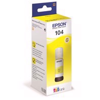 Epson T104 Frasco de tinta amarela EcoTank