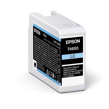 Epson Light Cyan 25 ml cartucho de tinta T46S5 - Epson SureColor P700