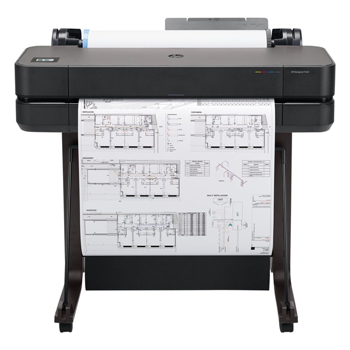 HP DesignJet T630 Plotter 24" + incl. 1 ano de serviço no local