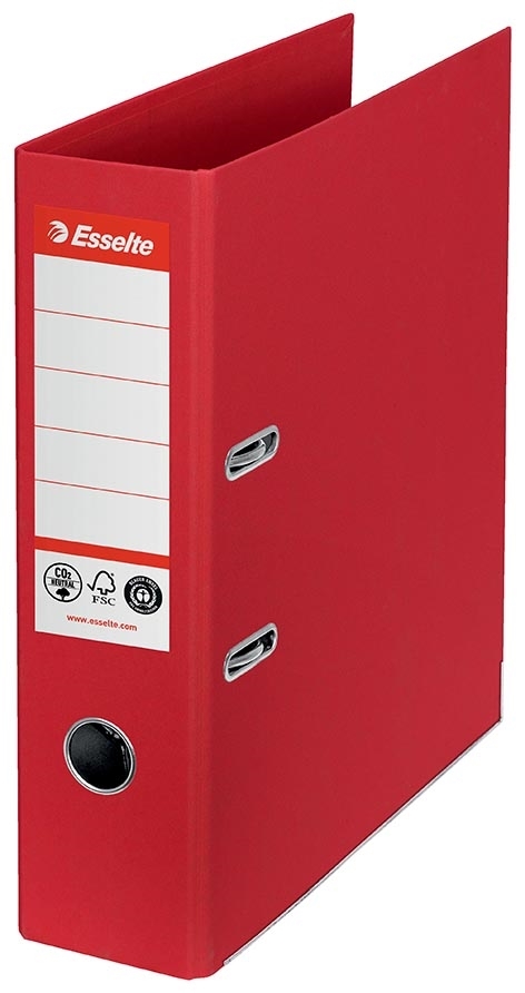 Esselte Brevordner No1 POB CO²-komp A4 75mm vermelho