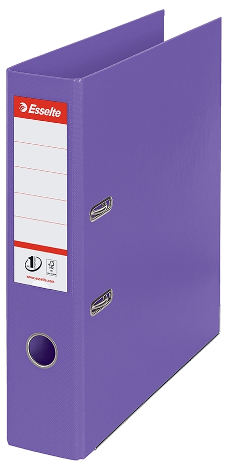 Esselte Brevordner No1 Power PP A4 75mm roxo