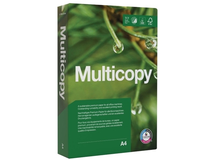 A4 MultiCopy 115 g/m² - Pacote de 400 folhas