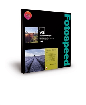 Fotospeed Platinum Etching 285 g/m² - 12x12", 25 folhas 