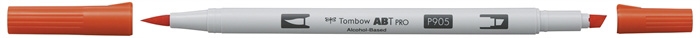 Tombow Marker alcohol ABT PRO Dual Brush 905 red