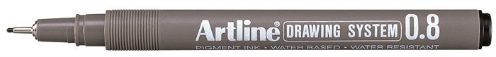 Artline Sistema de Desenho 0.8 preto