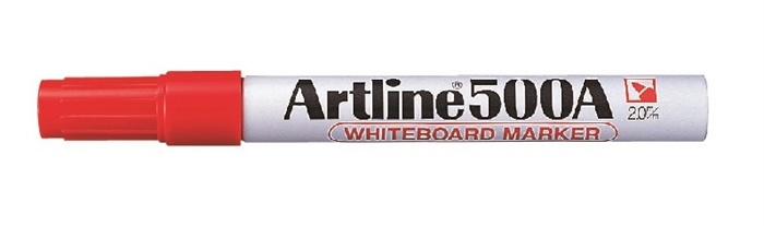 Artline Marcador de Quadro Branco 500A vermelho