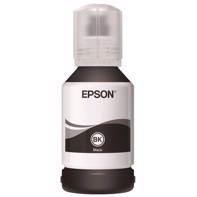 Epson T111 Frasco de tinta preta EcoTank pigmentada.