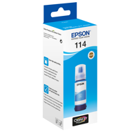 Frasco de tinta Epson 114 EcoTank Ciano