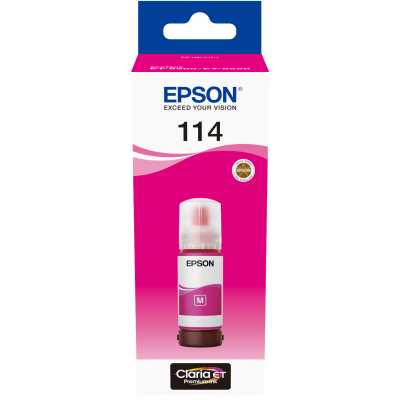 Frasco de Tinta Epson 114 EcoTank Magenta