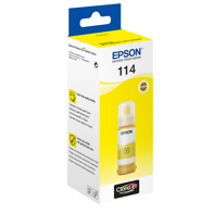 Frasco de tinta amarela Epson 114 EcoTank