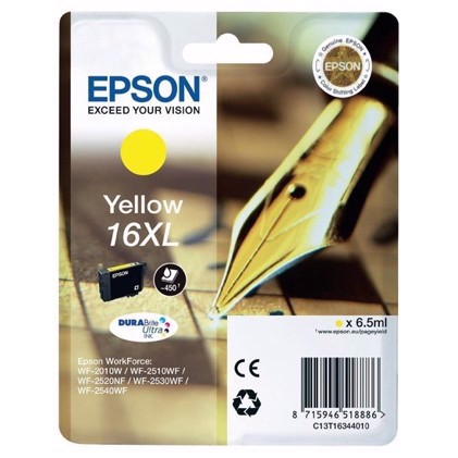 Cartucho de tinta amarela Epson T1634 XL