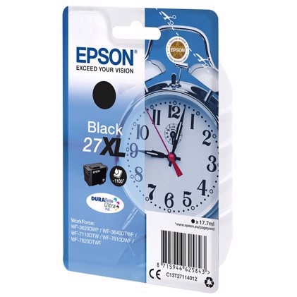 Cartucho de tinta preta Epson T2711 XL