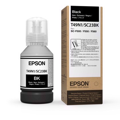 Epson Dye Sublimation (T49N1) - Preto 140 ml para Epson F100 & F500