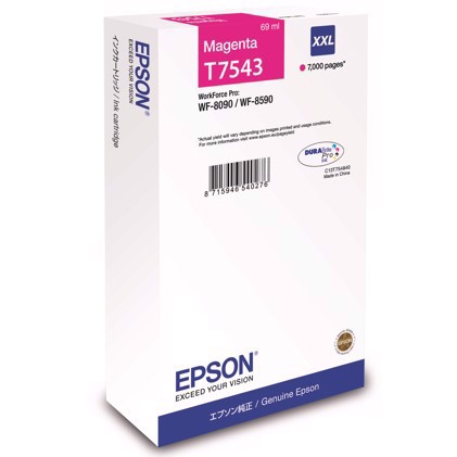 Epson WorkForce cartucho de tinta XXL magenta - T7543