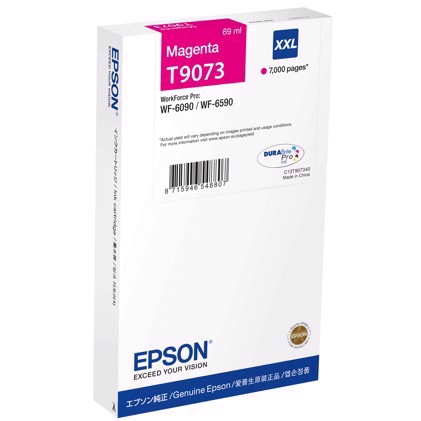 Espon WorkForce Magenta cartucho de tinta XXL - Epson T9073