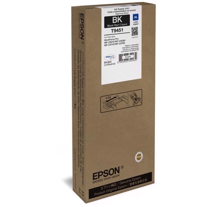 Epson WorkForce Série cartucho de tinta XL Preto - T9451