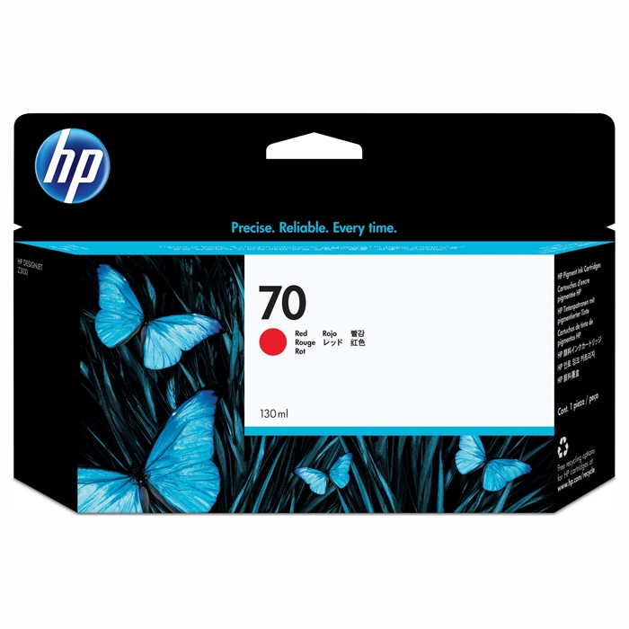 HP 70 - 130 ml Cartucho de tinta vermelha