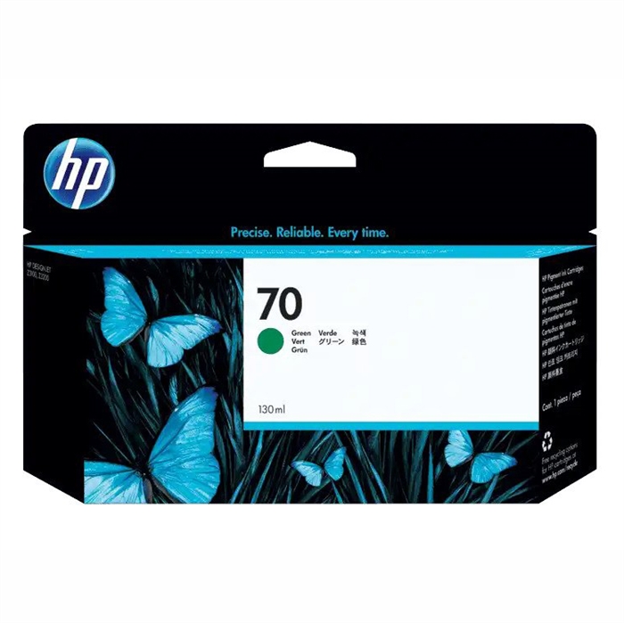 HP 70 - Cartucho de tinta verde de 130 ml