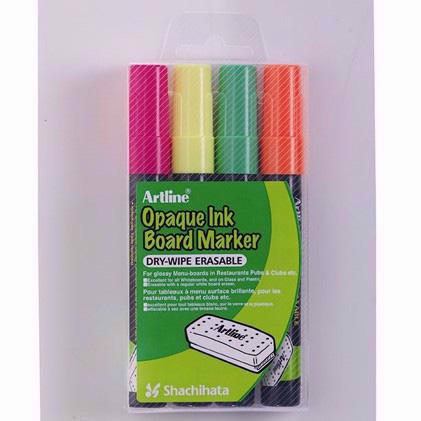 Artline Caneta de Quadro Opaque 2mm 4 - conjunto