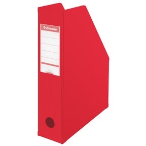 Esselte Tidsskriftsamler Vivida PVC A4 70mm vermelho