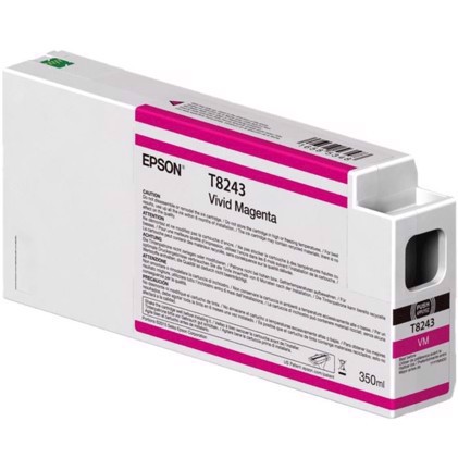 Epson Vivid Magenta T8243 - Cartucho de tinta de 350 ml.