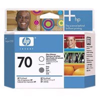 HP 70 - Realçador de brilho e cabeças de impressão cinza