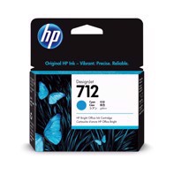 HP 712 Cartucho de Tinta Cyan de 29 ml para DesignJet