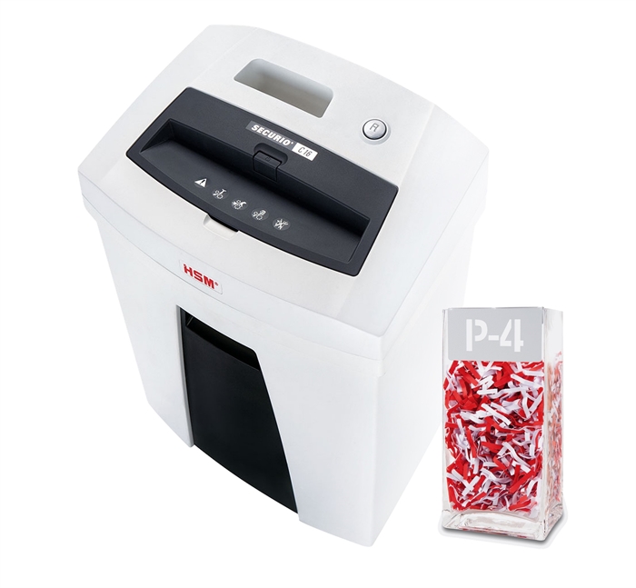 HSM Securio shredder C16 P4 4x25 cross-cut