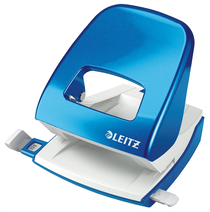 Leitz Hulapparat 5008 WOW 2 furos para 30 folhas azul