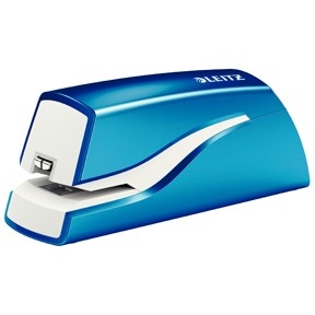 Leitz Grampeador WOW a bateria p/10 folhas azul