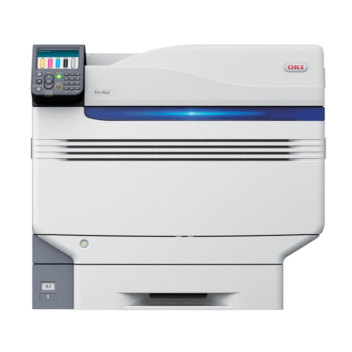 OKI Pro 9542 A3 Digital trykmaskine - CMYK + Branco