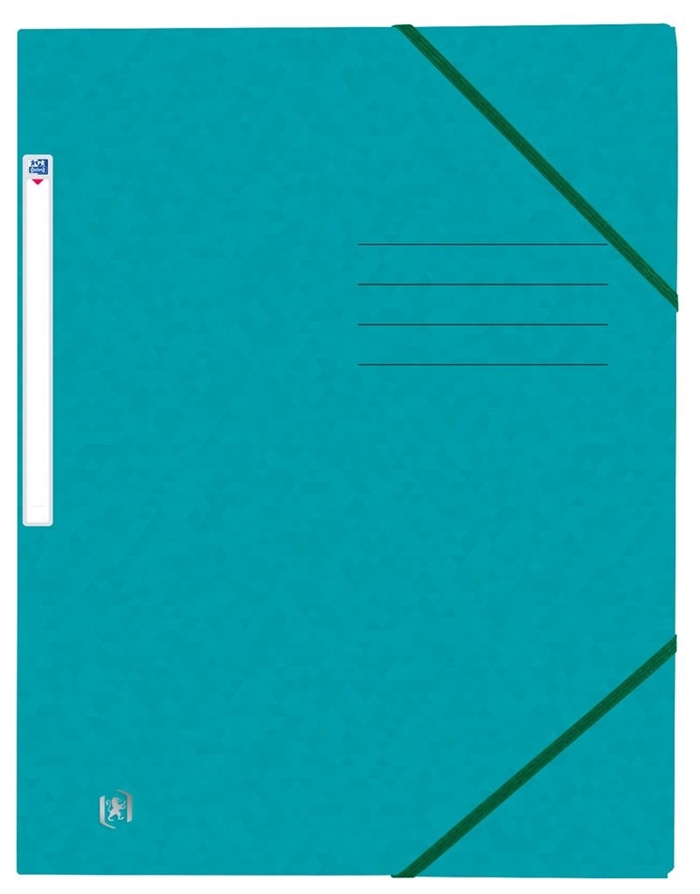 Oxford File+ Capa de arquivo A4, Aqua