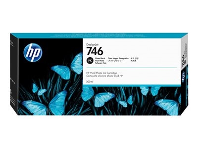 HP 746 cartucho de tinta Photo Black DesignJet de 300 ml