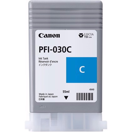 Canon Cyan PFI-030C - 55 ml ink cartridge