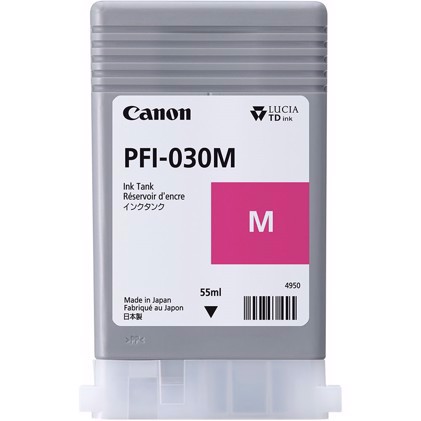 Canon Magenta PFI-030M - Cartucho de tinta de 55 ml.