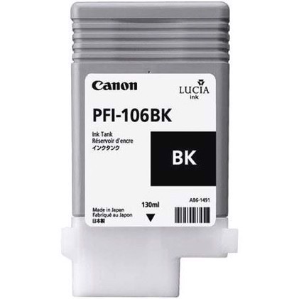 Canon Black PFI-106BK - Cartucho de tinta de 130 ml