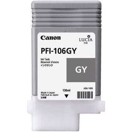 Canon Grey PFI-106GY - Cartucho de tinta de 130 ml