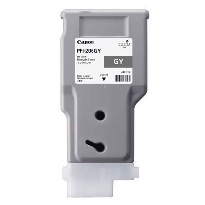 Canon Grey PFI-206GY - Cartucho de tinta de 300 ml