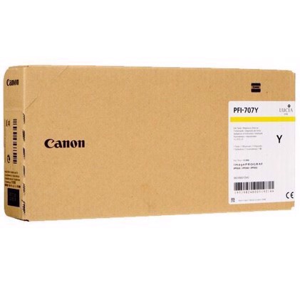 Canon Amarelo PFI-707Y - Cartucho de tinta de 700 ml