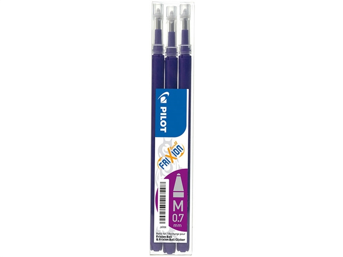 Pilot Frixion Clicker 0,7 recarga roxo (3)