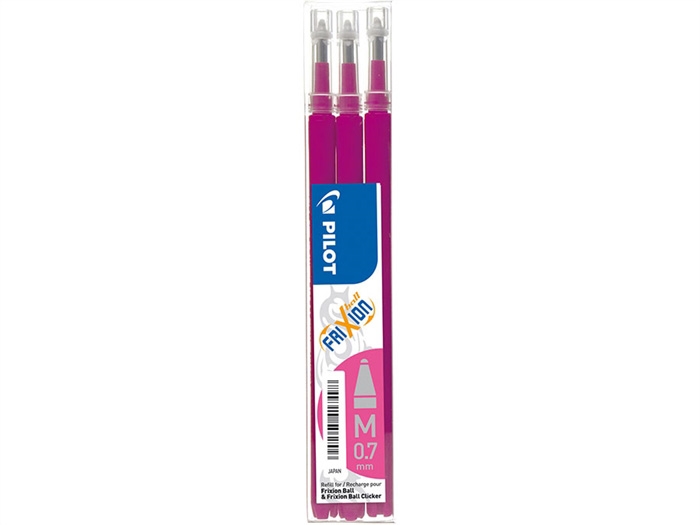 Pilot Frixion Clicker 0,7 recarga rosa (3)