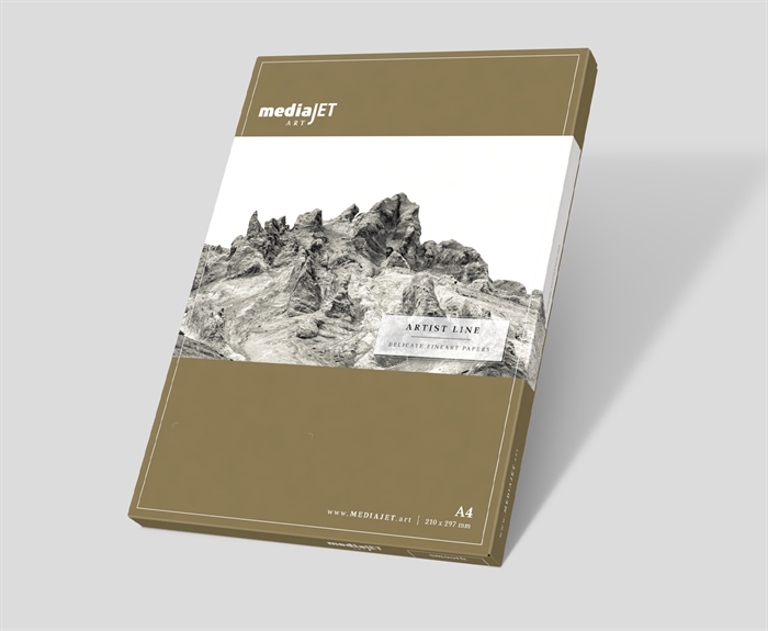 Papel de algodão para arte fotográfica Rauch Museum Natural Rag Natural branco - 0 g/m², A4