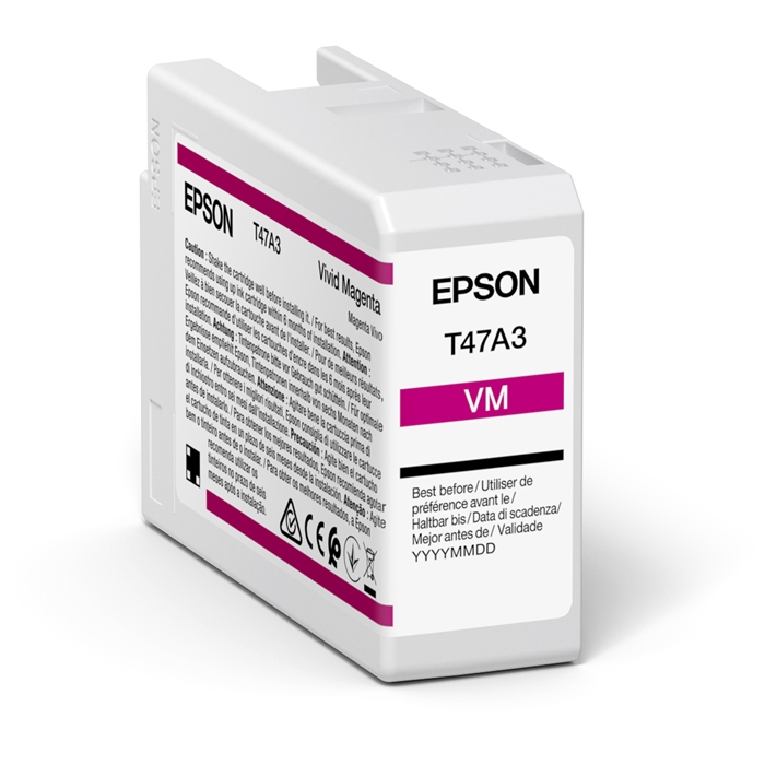 Epson Vivid Magenta 50 ml cartucho de tinta T47A3 - Epson SureColor P900