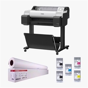 Canon POS TM 240 incl. suporte - Tinta extra e 2 rolos de papel