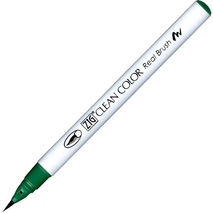 ZIG Clean Color Pensel Pen 414 Verde floresta