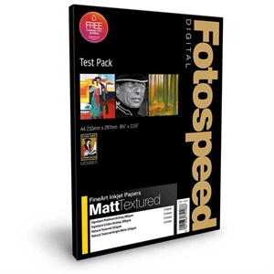 Fotospeed Fine Art Matt Textured - A4, 12 folhas 