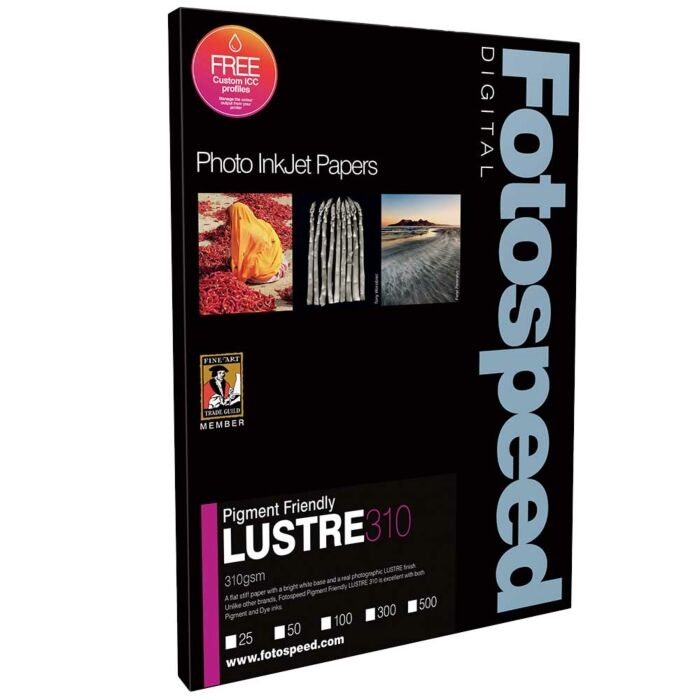 Fotospeed PF Lustre 310 g/m² - A3, 300 g/m² folhas 