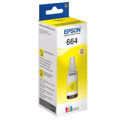 Epson T644 cartucho de tinta amarelo - 70 ml