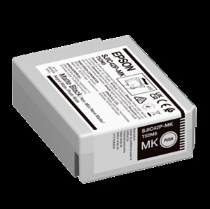 Epson Cartucho de tinta preta fosca para Epson C4000 (Para fosco) - 50 ml (SJIC42P-MK)