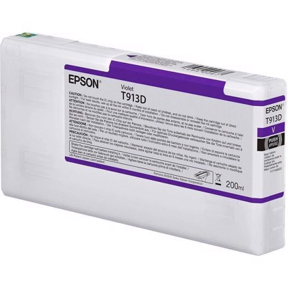 Epson Violet T913D - Cartucho de tinta de 200 ml